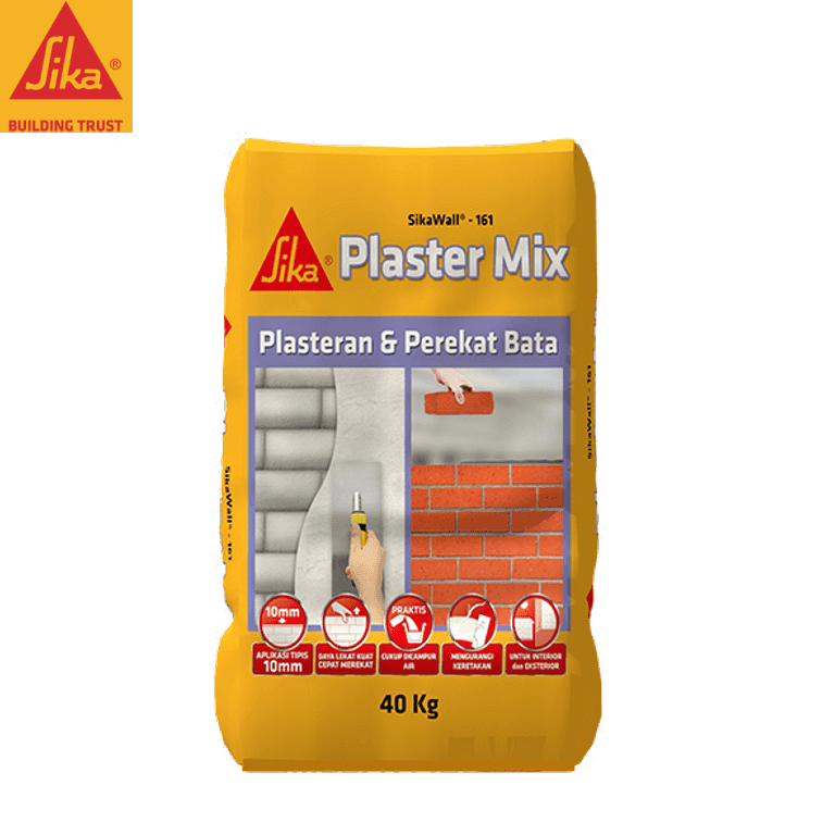 PLESTER SIKAWALL-161 PLASTERMIX (40KG) PLESTER SIKAWALL-161 PLASTERMIX (40KG)