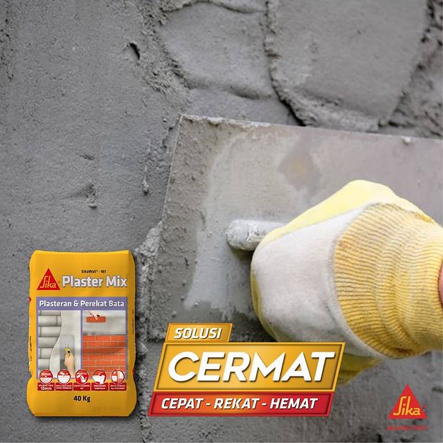 PLESTER SIKAWALL-161 PLASTERMIX (40KG) PLESTER SIKAWALL-161 PLASTERMIX (40KG)