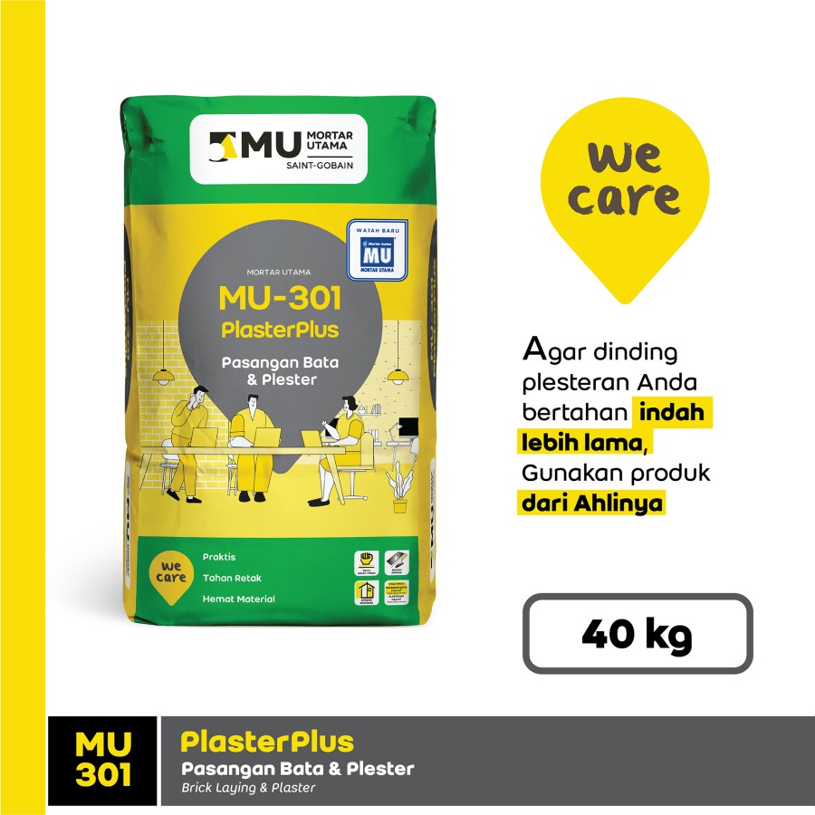 PLESTER MU-301 PLASTERPLUS (40KG)