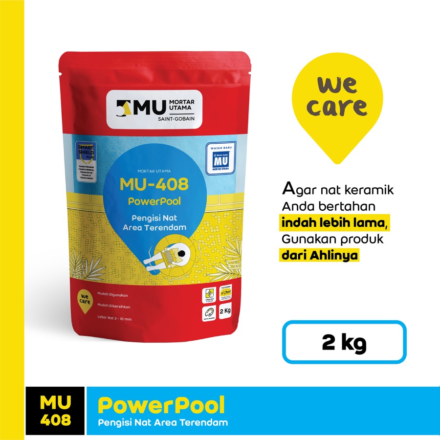 NAT KERAMIK TERENDAM MU-408 POWERPOOL (2KG) - JAZZ GREEN NAT KERAMIK TERENDAM MU-408 POWERPOOL (2KG) - JAZZ GREEN