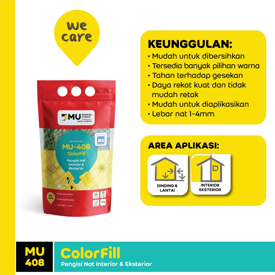 NAT KERAMIK MU-408 COLORFILL (1KG) - SMART CREAM NAT KERAMIK MU-408 COLORFILL (1KG) - SMART CREAM