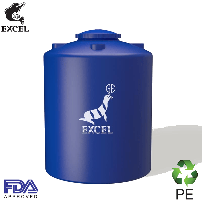 TANGKI AIR PLASTIK  EXCEL ROTO (BLUE) - AL-550 (550 Liter)