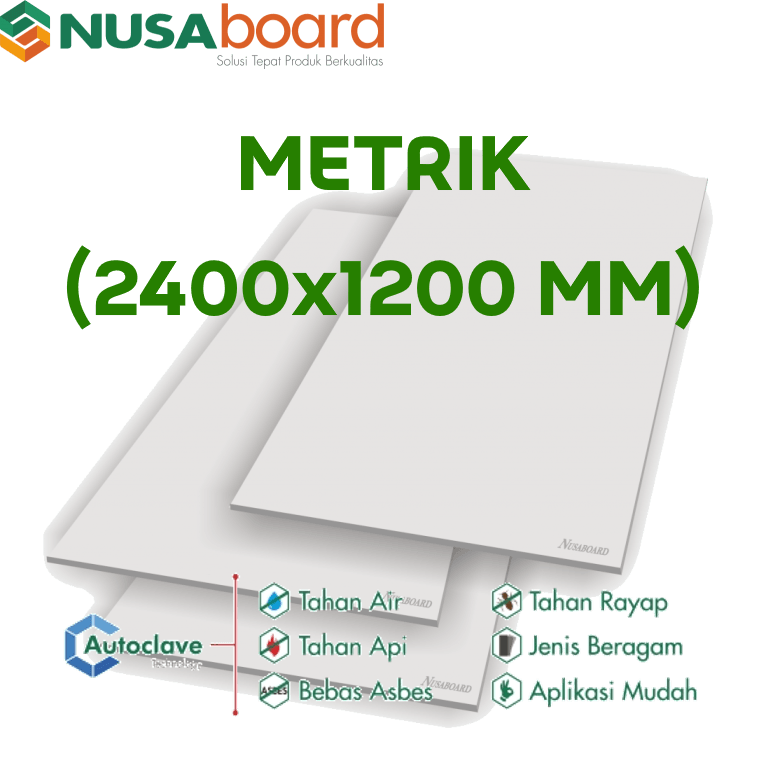 PAPAN SEMEN NUSA BOARD METRIC 1200MM X 2400MM - 12 mm PAPAN SEMEN NUSA BOARD METRIC 1200MM X 2400MM - 12 mm