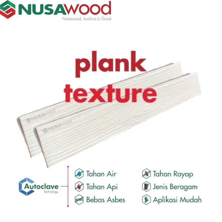 PLANG SEMEN NUSAWOOD MOTIF KAYU - 4050x300x8 mm PLANG SEMEN NUSAWOOD MOTIF KAYU - 4050x300x8 mm