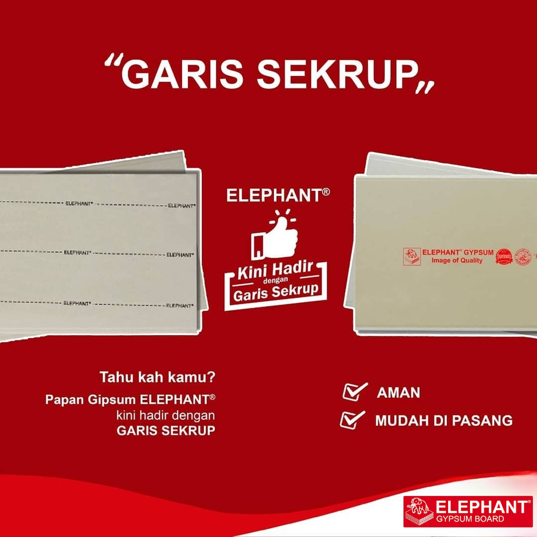 PAPAN GYPSUM ELEPHANT® STANDARD - 9 MM