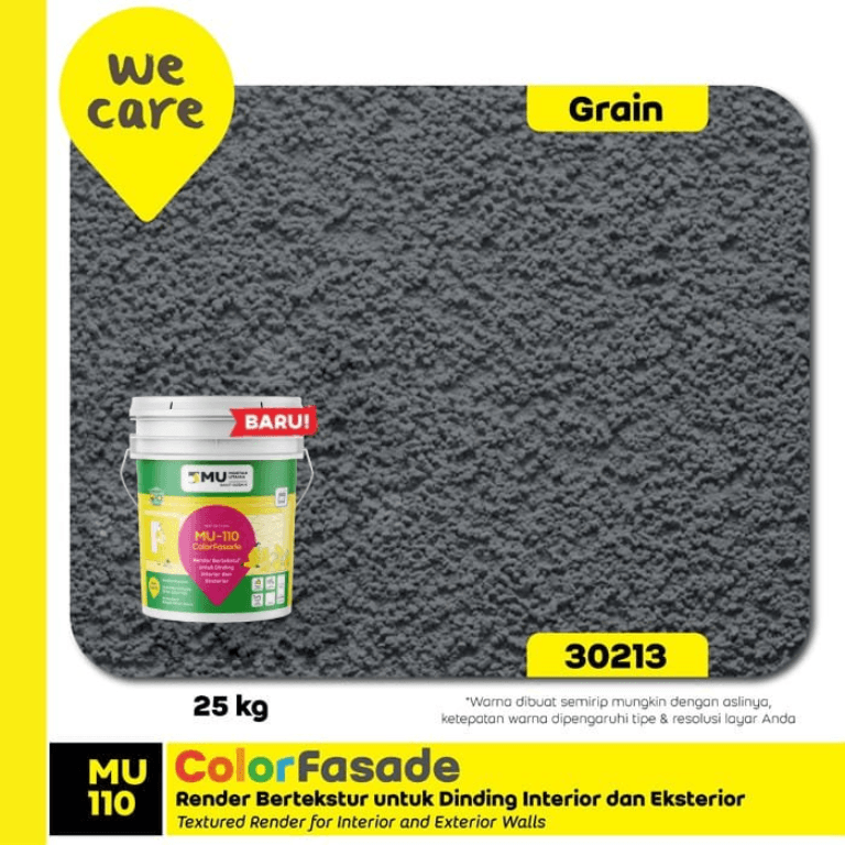 CAT MU-110 COLORFASADE GRAIN TEXTURE (25KG) - G-30213 CAT MU-110 COLORFASADE GRAIN TEXTURE (25KG) - G-30213