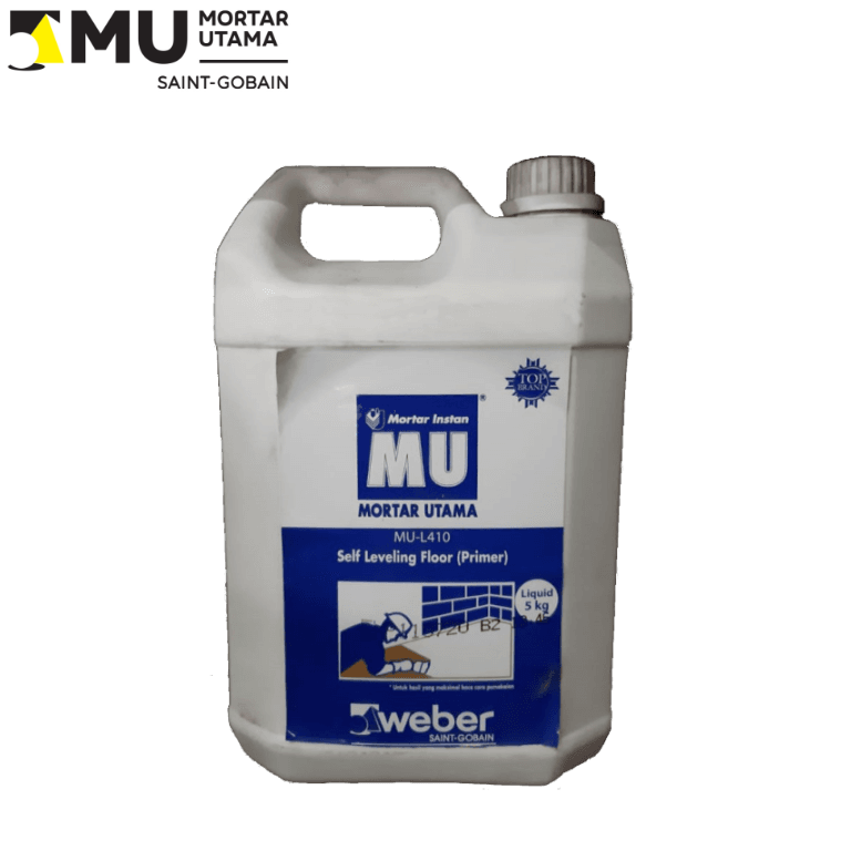 PERATA LANTAI MANDIRI MU-L410 PRIMER SELF LEVELING FLOOR - PRIMER LIQUID (5 LTR) PERATA LANTAI MANDIRI MU-L410 PRIMER SELF LEVELING FLOOR - PRIMER LIQUID (5 LTR)