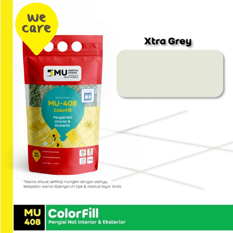 NAT KERAMIK MU-408 COLORFILL (1KG) - EXTRA GREY NAT KERAMIK MU-408 COLORFILL (1KG) - EXTRA GREY